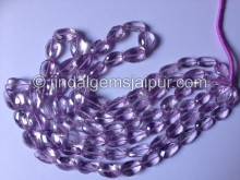 Pink Amethyst Faceted Nuggets Shape Beads